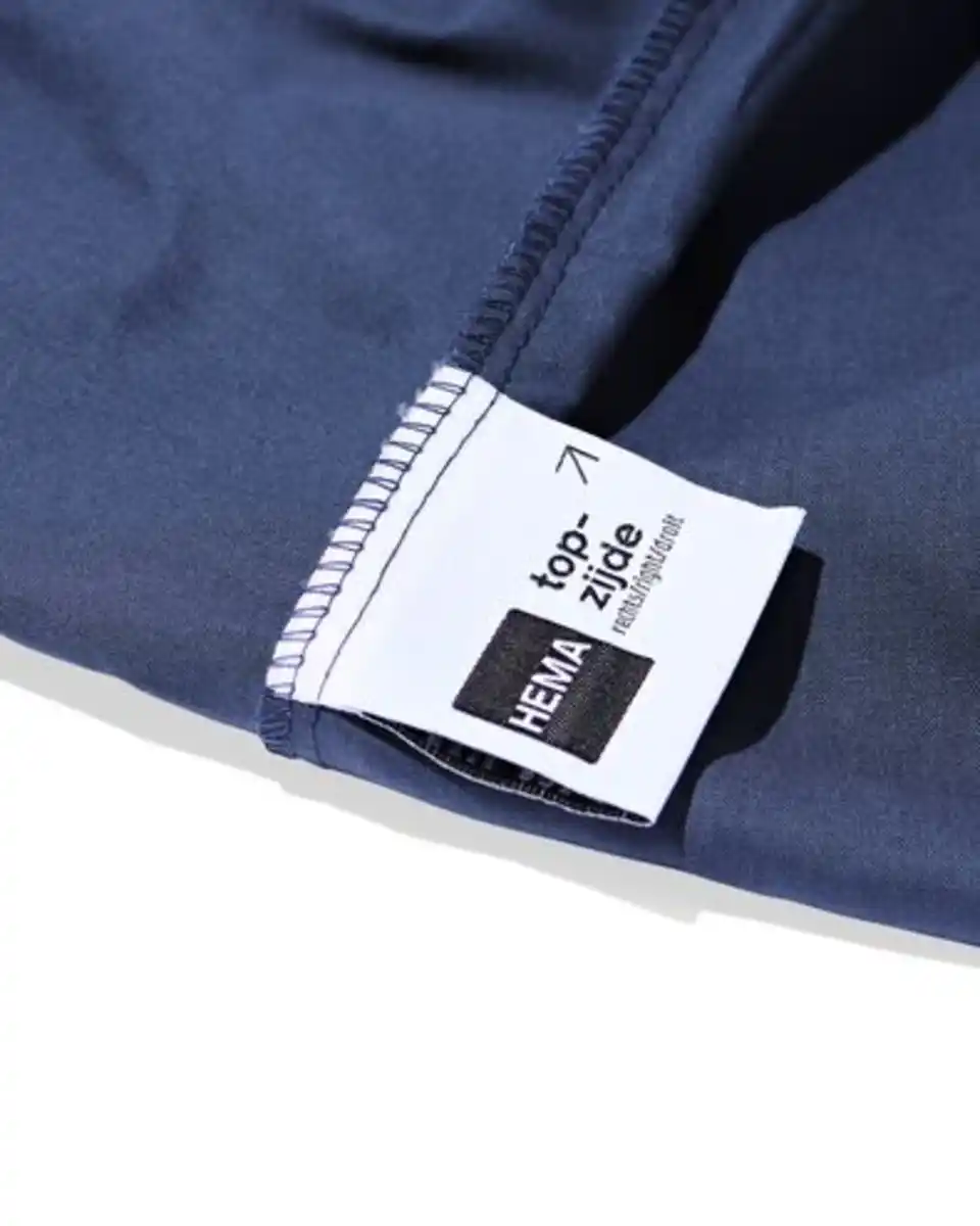 Bild 4 von Spannbettlaken 80x200 cm weiche Baumwolle dunkelblau