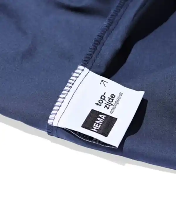 Bild 4 von Spannbettlaken 80x200 cm weiche Baumwolle dunkelblau