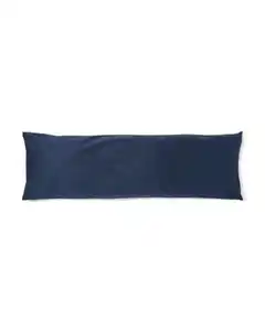 Kopfkissenbezug 50 × 160 cm, weiche Baumwolle, dunkelblau