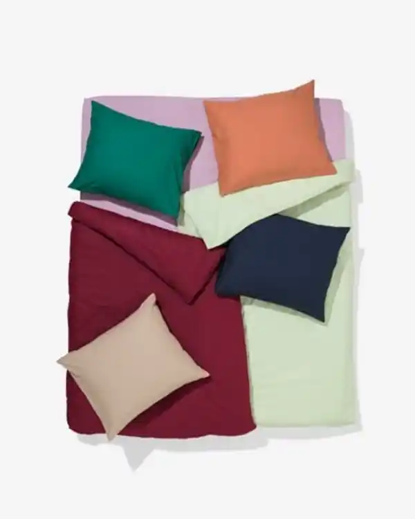 Bild 4 von Kopfkissenbezug 60x70 cm, weiche Baumwolle, mittelgrün