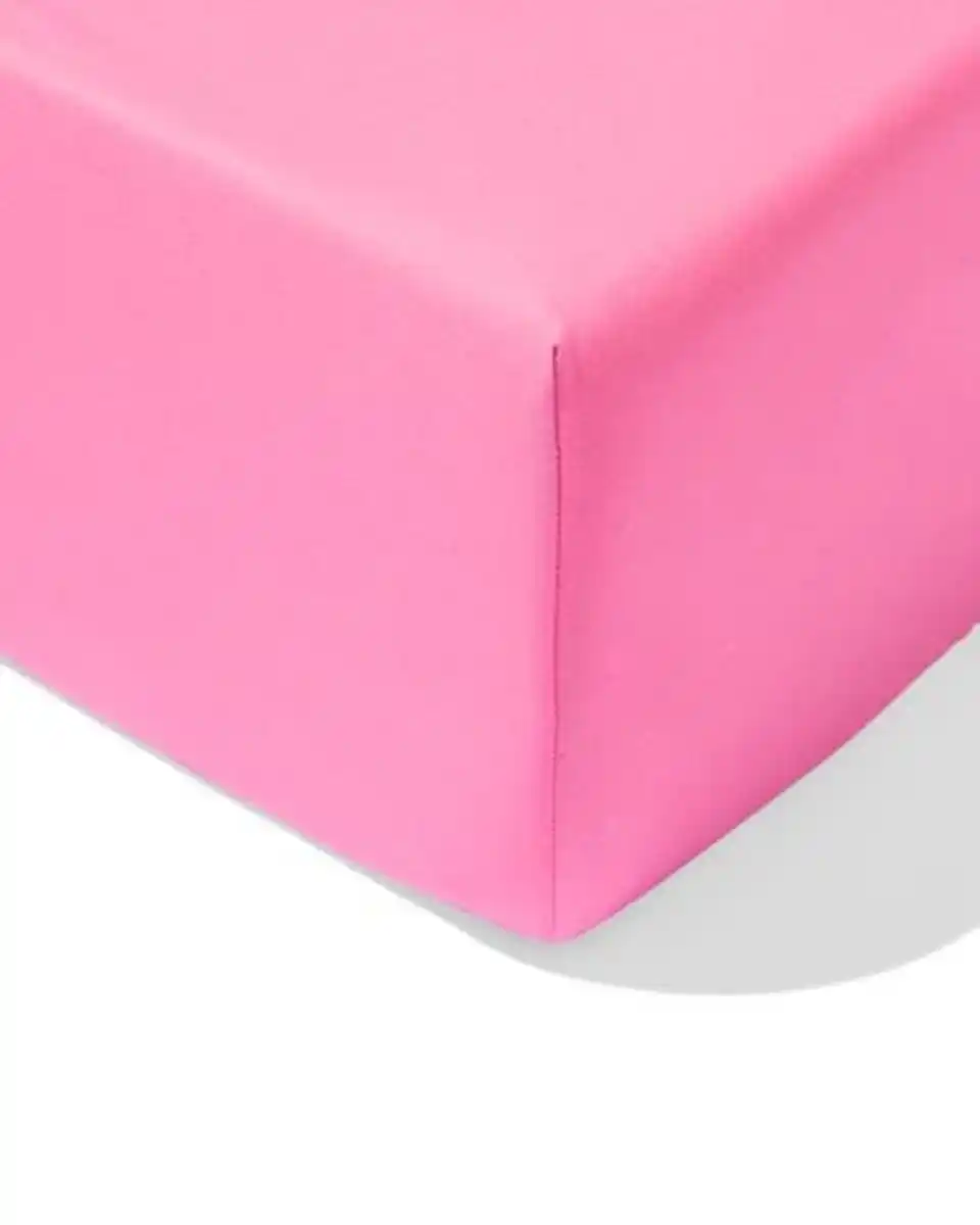 Bild 1 von Spannbettlaken 80x200 cm weiche Baumwolle pink