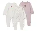 Bild 1 von Baby-Pyjama, rosa/weiß
