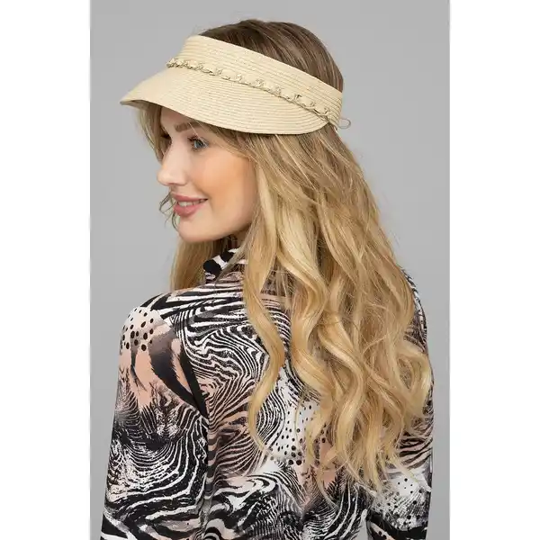 Bild 1 von VIA MILANO Schirmmütze Papier mit Kettengarnitur ca. 26x24x6cm