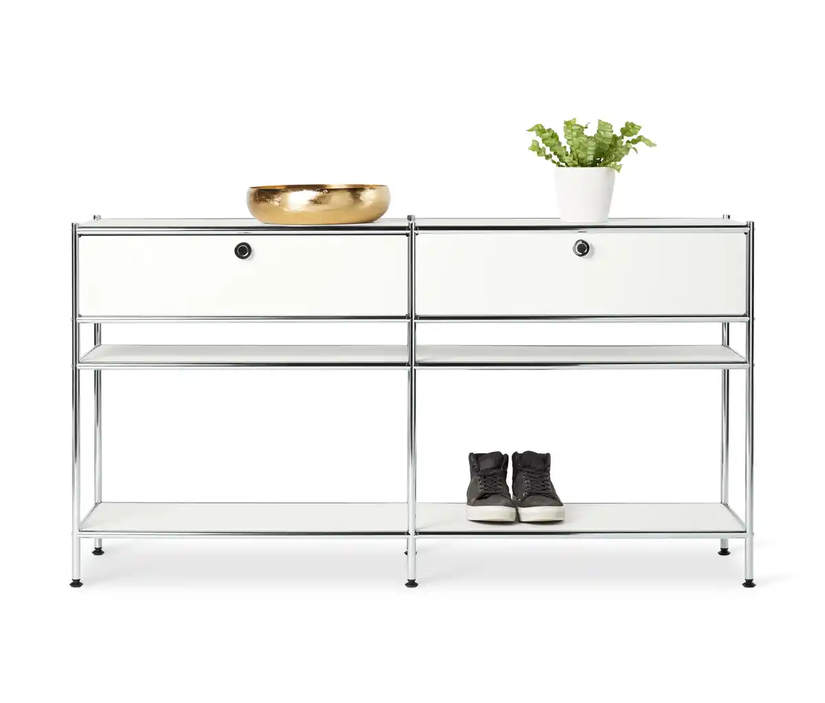 Bild 1 von Konsole Metall »CN3« mit 2 Schubladen, weiß