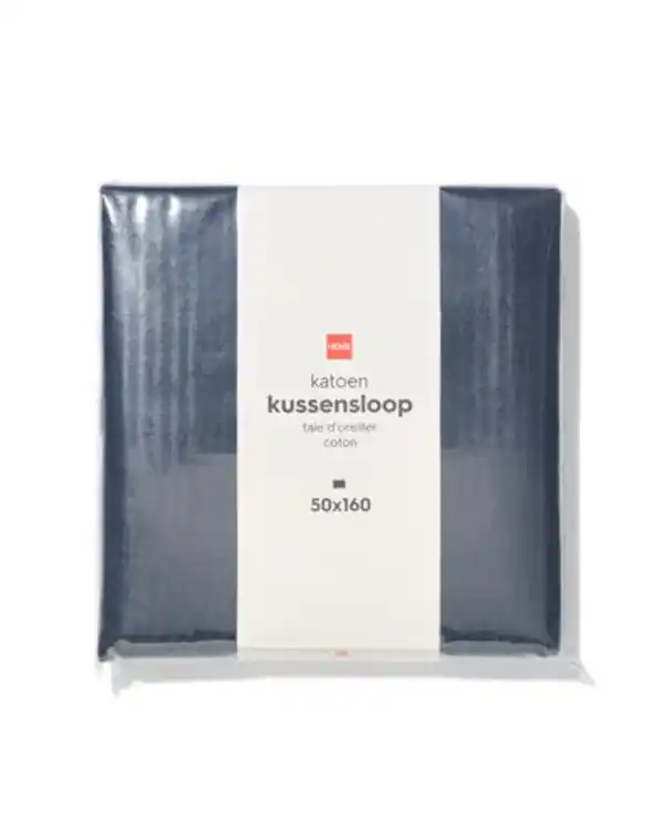 Bild 3 von Kopfkissenbezug 50 × 160 cm, weiche Baumwolle, dunkelblau
