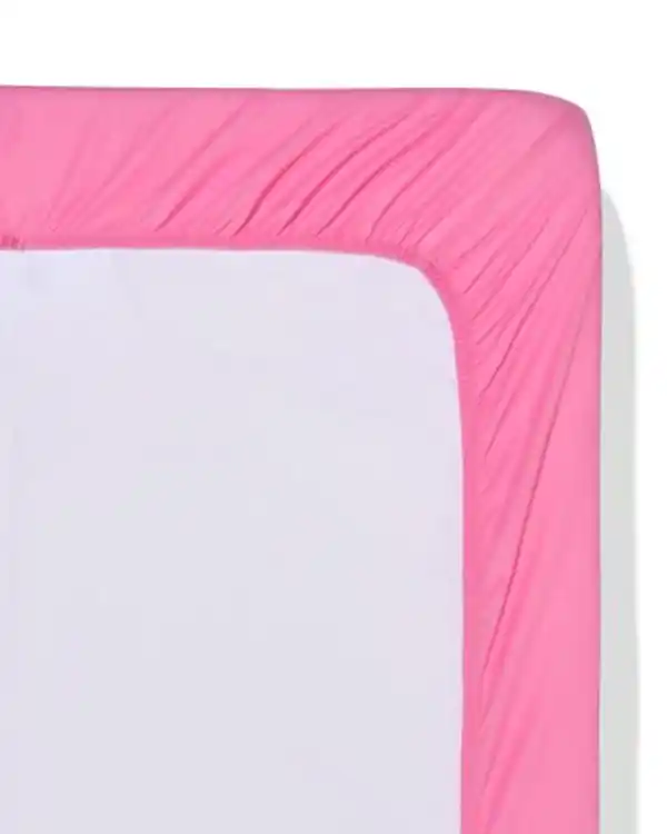 Bild 3 von Spannbettlaken 80x200 cm weiche Baumwolle pink