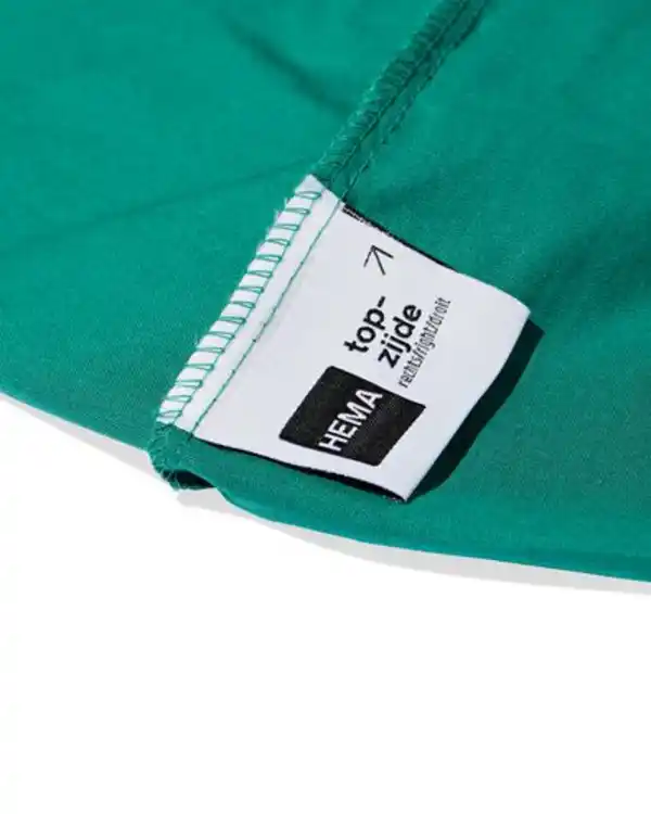 Bild 4 von Spannbettlaken 90x220 cm weiche Baumwolle mittelgrün