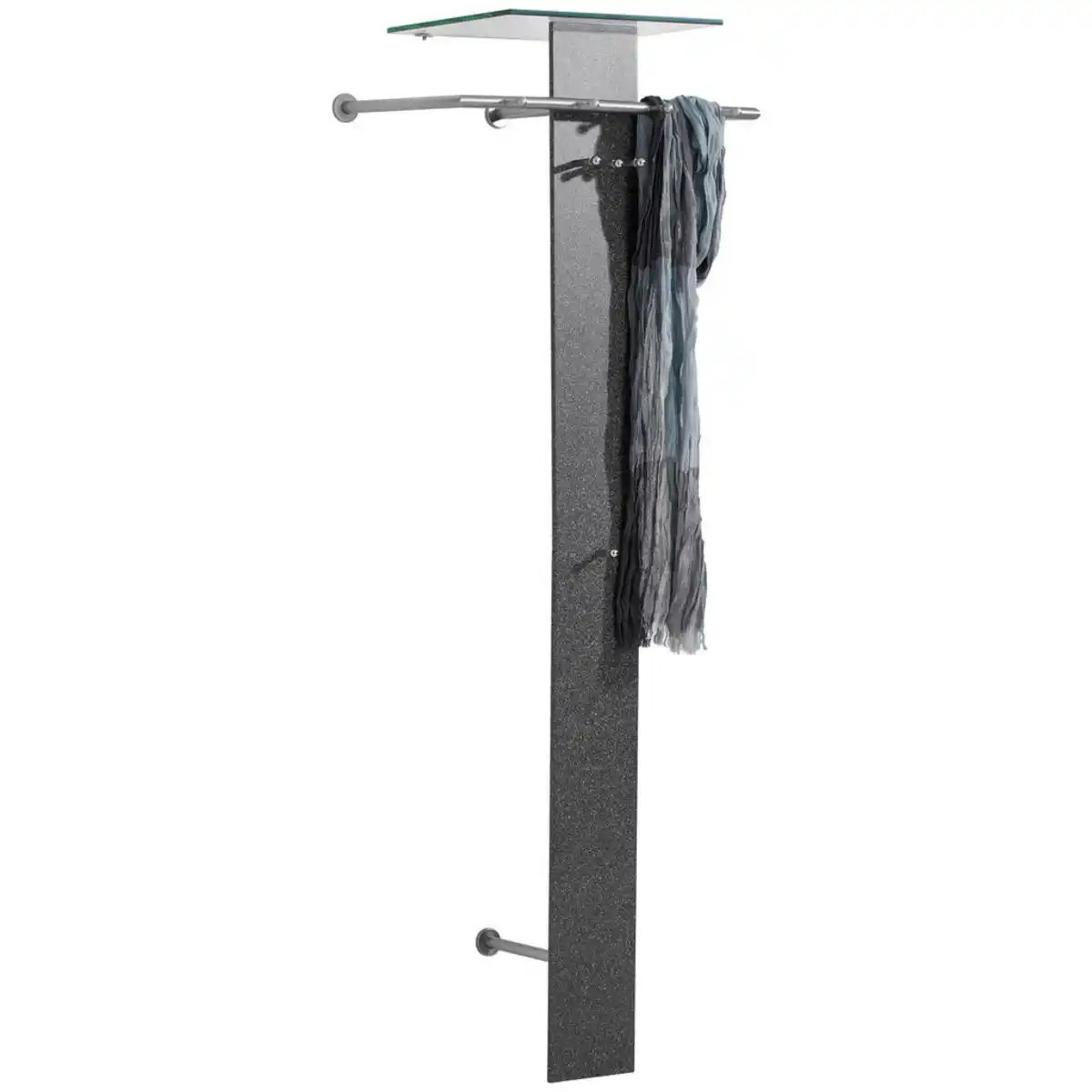 Bild 1 von Xora Garderobe, Grau, Klar, Metall, Glas, 70x190x38 cm, Garderobe, Garderoben-Sets & Serien, Garderoben-Sets