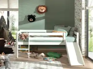 Spielbett 'Pino', weiß, Weiß