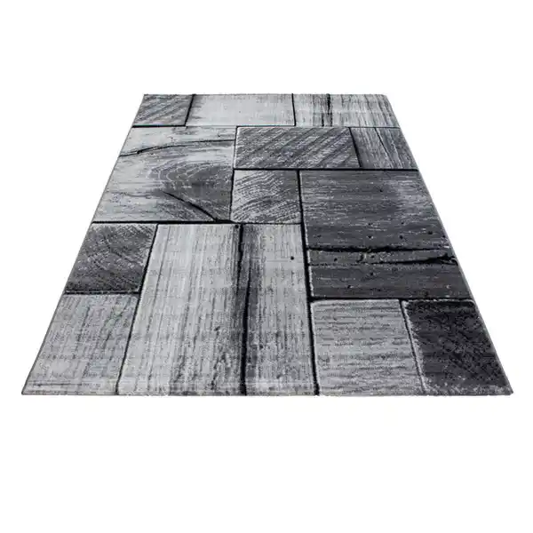 Bild 1 von Novel Läufer Parma, Schwarz, Textil, Holz, rechteckig, 80x300 cm, Oeko-Tex® Standard 100, für Fußbodenheizung geeignet, schmutzabweisend, Hausstauballergiker lichtunempfindlich, antistatisch, pfl