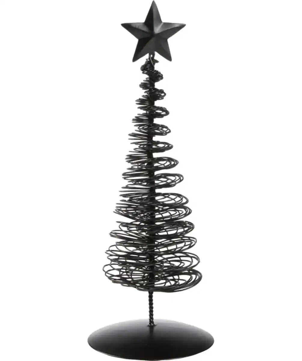 Bild 1 von Deko-Tanne Weihnachten, schwarz