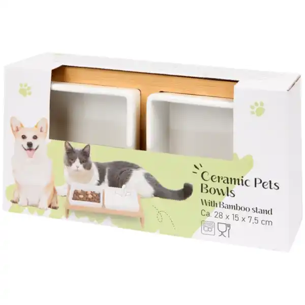 Bild 3 von Futternäpfe in Bambusständer