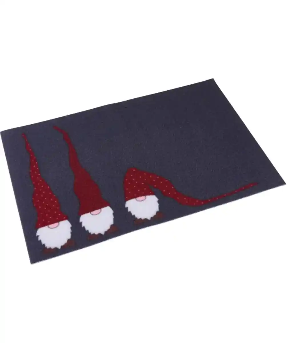 Bild 1 von Fußmatte Weihnachten, dunkelgrau bedruckt