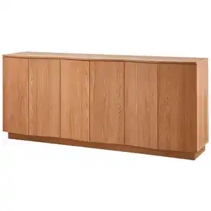 Livetastic Kommode Zuma, Eiche, Holz, Eiche, furniert, 3 Fächer, 200x85x45 cm, stehend, Garderobe, Garderoben Kommoden