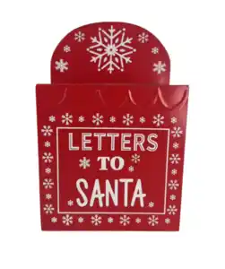 Briefkasten Weihnachten, rot
