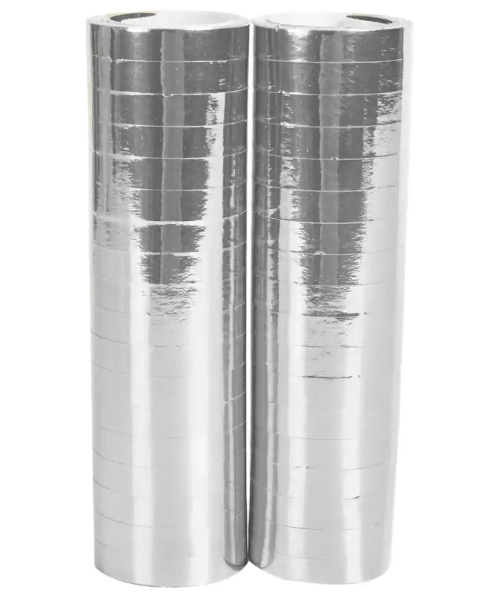 Bild 1 von Luftschlangen Metallic, silber