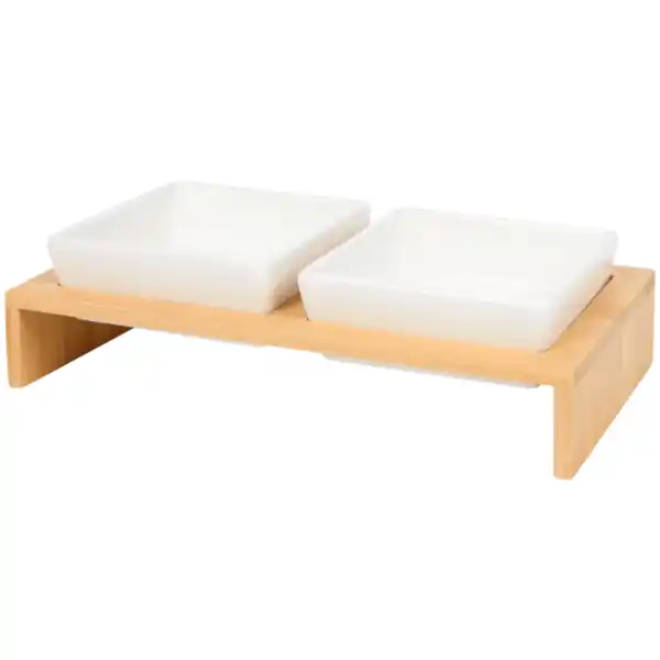 Bild 2 von Futternäpfe in Bambusständer