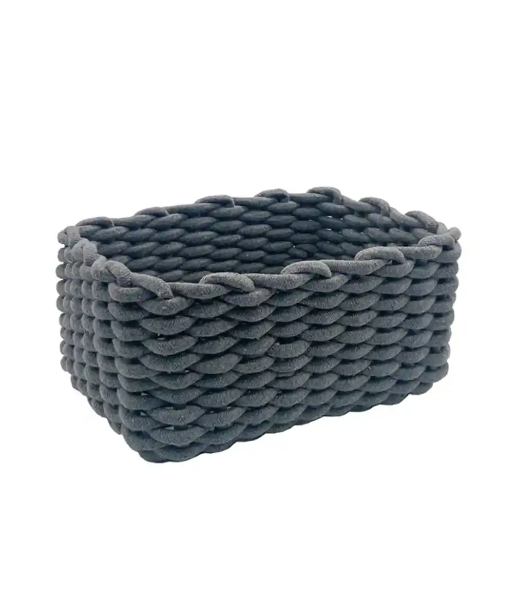 Bild 1 von Aufbewahrungskorb Kordeln, grau