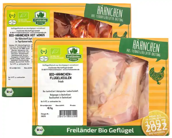 Bild 1 von Hähnchenflügelkeulen