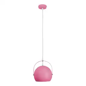 Näve Pendelleuchte Colorado, Pink, Metall, 132 cm, Lampen & Leuchten, Innenbeleuchtung, Hängelampen, Pendelleuchten