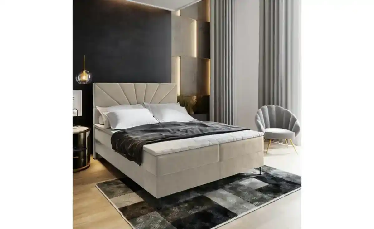 Bild 1 von MASSENO Boxbett mit Bettkasten Muri