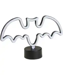 LED-Dekoleuchte Fledermaus, schwarz