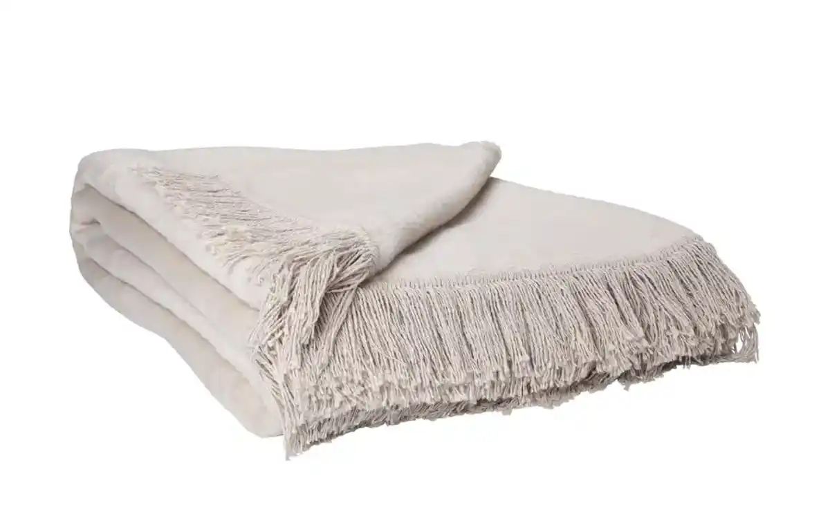 Bild 1 von como Wohndecke mit Fransen Sophia