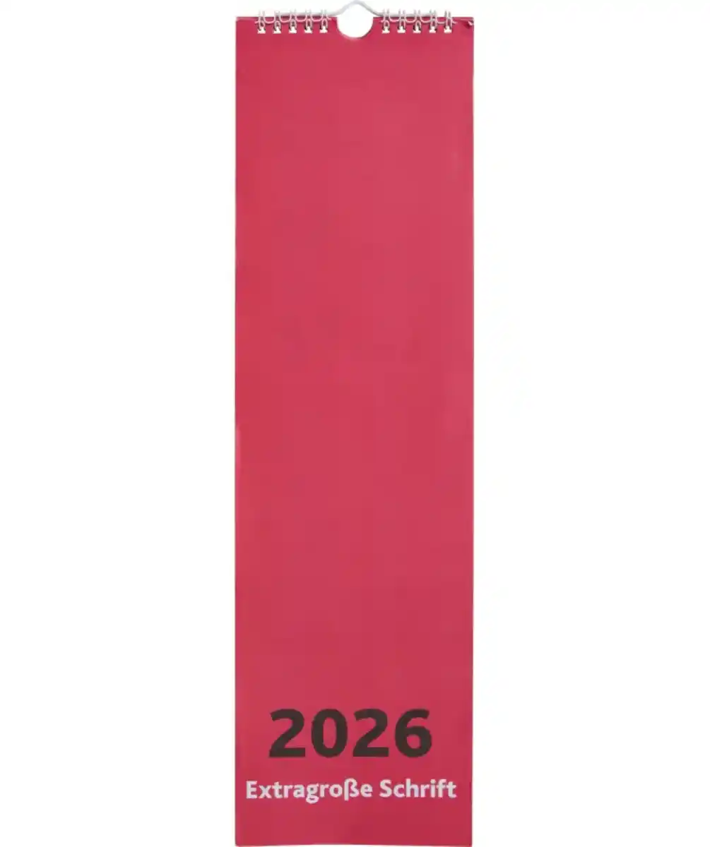 Bild 1 von Wandkalender 2026, rot