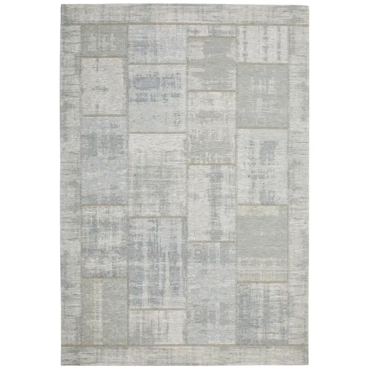 Bild 1 von Novel Flachwebeteppich, Hellblau, Kunststoff, Textil, 130x190 cm, Teppiche & Böden, Teppiche, Webteppiche
