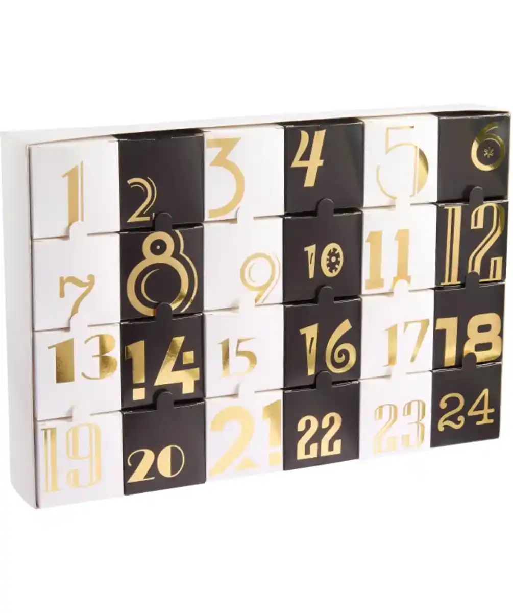 Bild 1 von Adventskalender Schubladen, schwarz