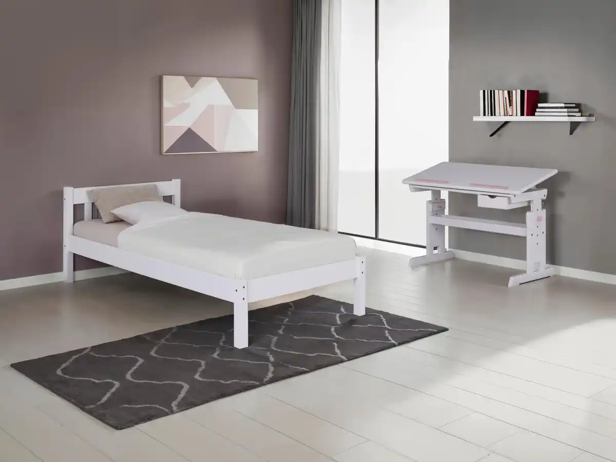 Bild 1 von Einzelzimmer in Echtholz Kiefer, Weiß, Weiß