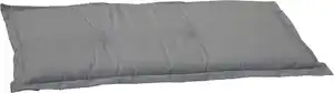 Bankauflage Auerbach ca. 100x45 cm Hellgrau, Hellgrau