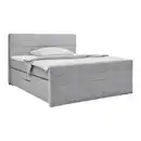 Bild 1 von Boxspringbett Damon Silber ca. 180x200cm, Silberfarben