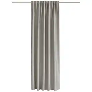 Dieter Knoll Fertigvorhang Cava, Sand, Textil, Struktur, 140x245 cm, ISO 9001, Textiles Vertrauen - Oeko-Tex®, Bsci, für Stange und Schiene geeignet, mit Kombiband, Wohntextilien, Gardinen & Vorhä