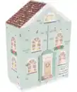 Bild 1 von Adventskalender Haus, hellblau
