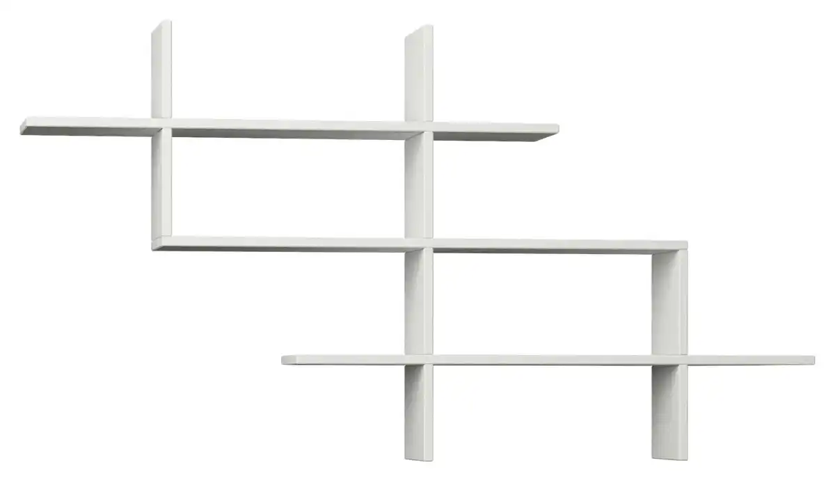 Bild 1 von Wandregal Halic ca. 150x82x22 cm Weiß, Weiß