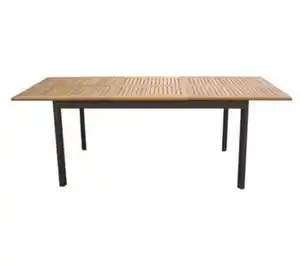 Dehner Teak-Ausziehtisch Colmar, ca. B152-210/H76/T89 cm