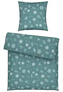 Bettwäsche Pusteblume XL Blau ca. 155x220cm, Blau