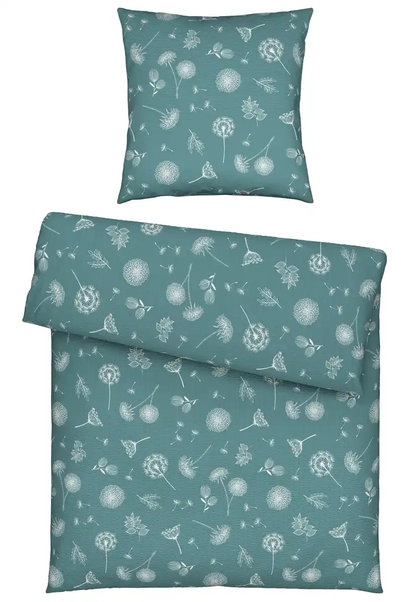 Bild 1 von Bettwäsche Pusteblume XL Blau ca. 155x220cm, Blau