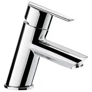 Xxxl Waschtischarmatur Elly, Chrom, Metall, 4.5x17x14.5 cm, Made in Italy, flexible Anschlussschläuche, Badezimmer, Waschbecken & Armaturen, Badarmaturen