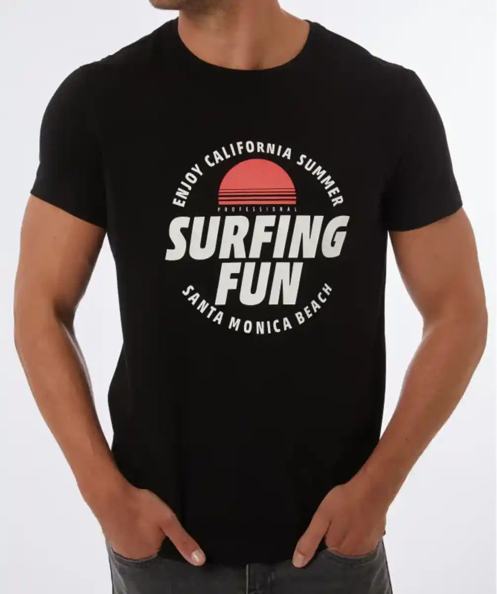 Bild 1 von Sommerliches T-Shirt, schwarz