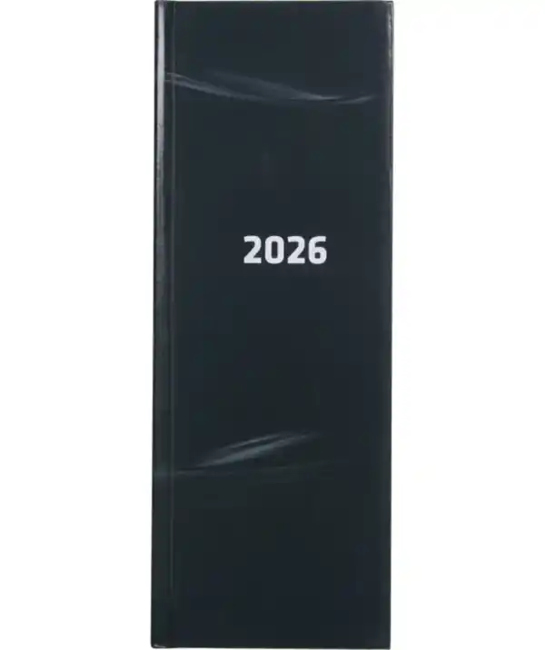 Bild 1 von Kalender Vormerkbuch 2026, schwarz