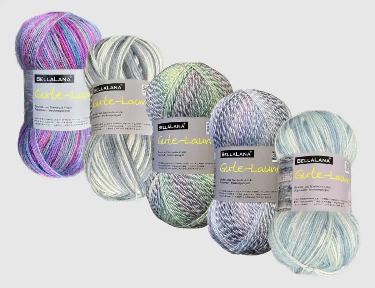 Bild 1 von Strumpf-/Sportgarn Gute Laune