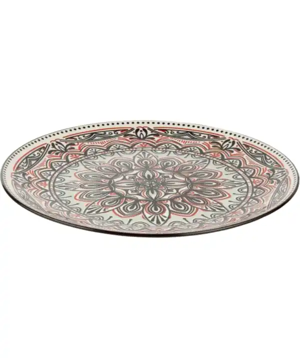 Bild 1 von Speiseteller Ornamente, schwarz