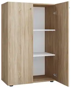 Schuhschrank LONA Sonoma Eiche ca. 70x110x39cm, Sonoma Eiche