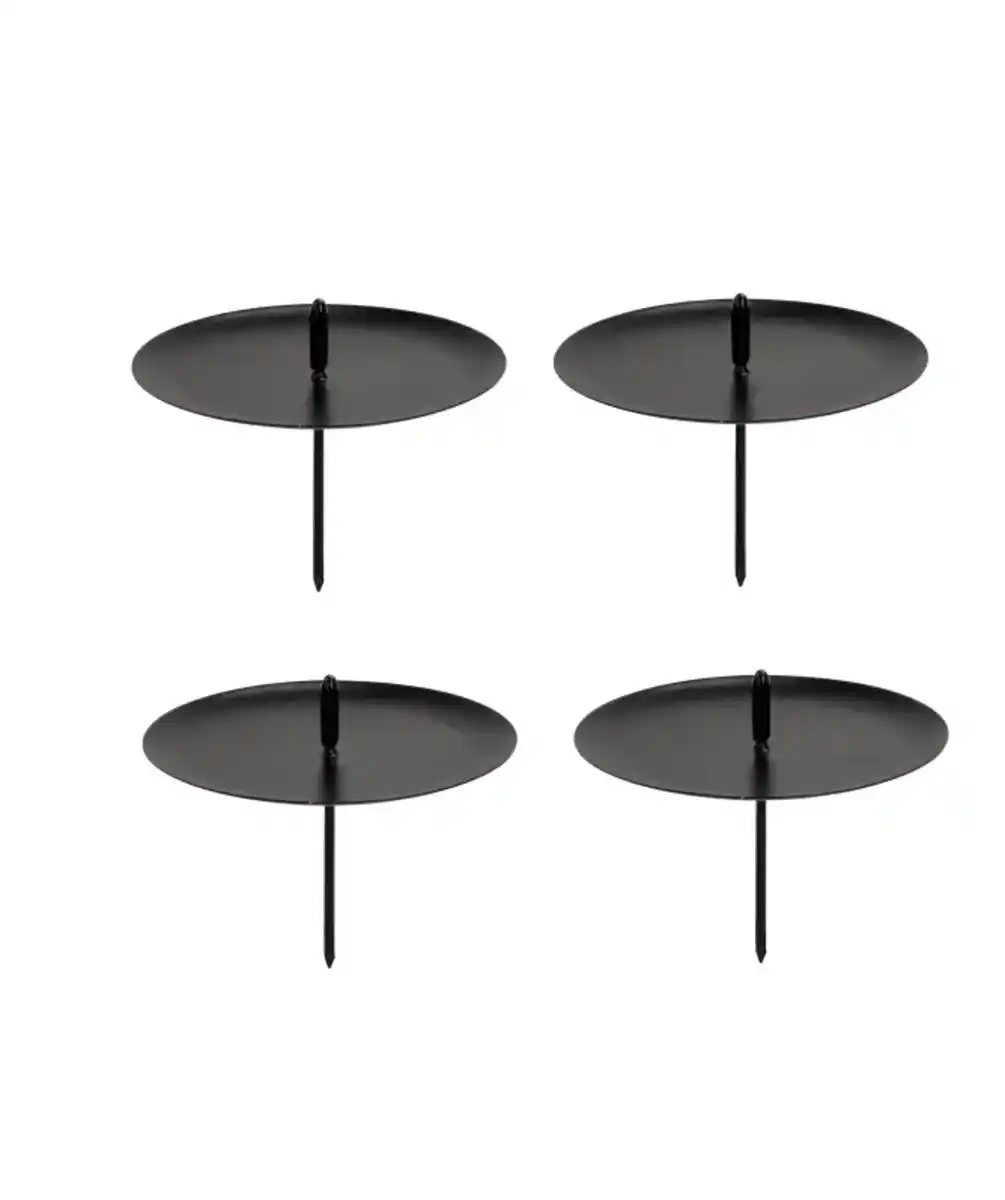 Bild 1 von Kerzenhalter für Kränze, schwarz