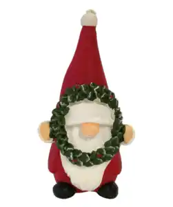Figurenkerze Weihnachten, rot