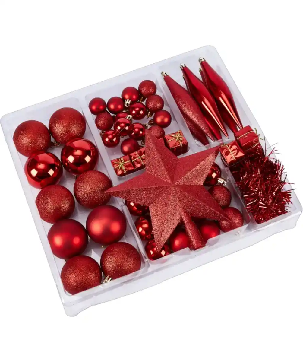 Bild 1 von Christbaumschmuck, rot