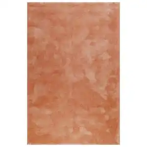 Esprit Hochflorteppich Relaxx, Cognac, Textil, Uni, rechteckig, 70x140 cm, Textiles Vertrauen - Oeko-Tex®, Hohenstein, Oeko-Tex® Standard 100, für Fußbodenheizung geeignet, in verschiedenen Grö