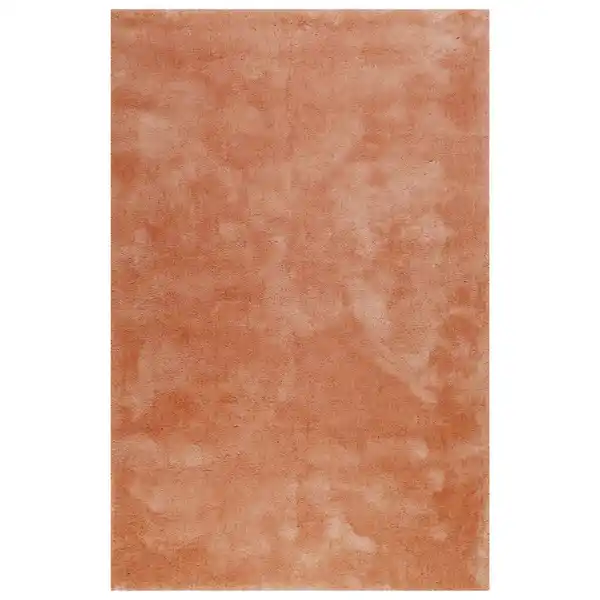 Bild 1 von Esprit Hochflorteppich Relaxx, Cognac, Textil, Uni, rechteckig, 70x140 cm, Textiles Vertrauen - Oeko-Tex®, Hohenstein, Oeko-Tex® Standard 100, für Fußbodenheizung geeignet, in verschiedenen Grö